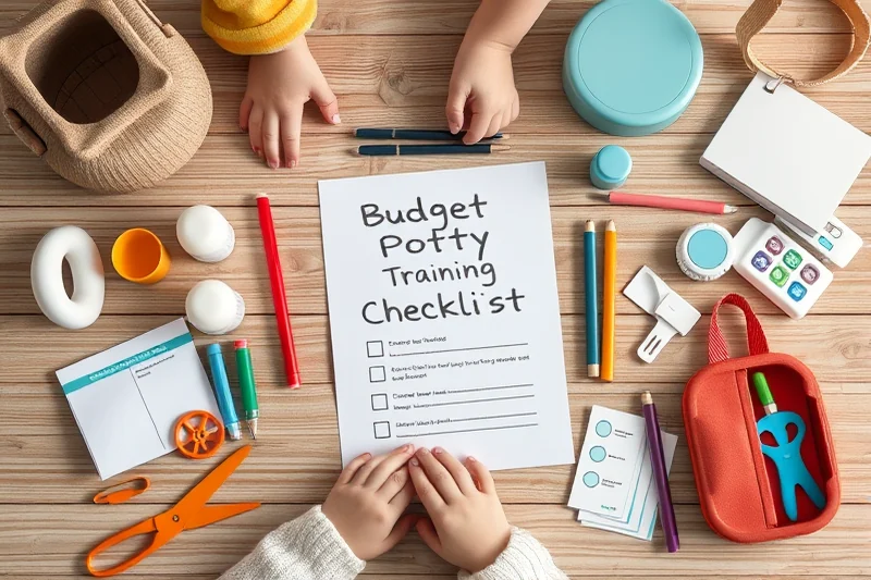 budget potty training checklists — Budget Potty Training Checklists (the finished result)
