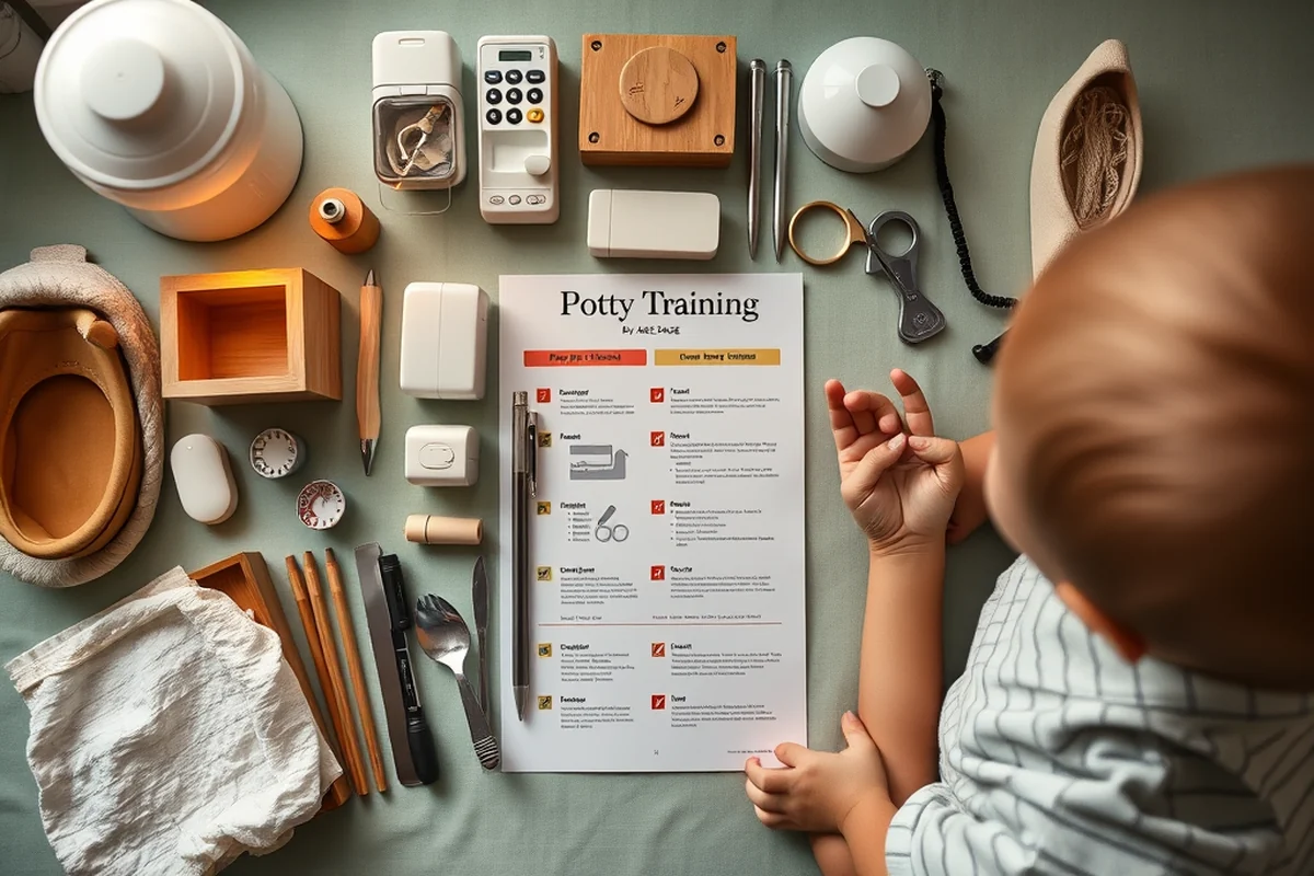 potty training by age stage guide — Potty Training By Age Stage Guide (the finished result)