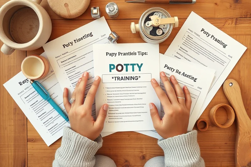 potty training printables tips — Potty Training Printables Tips (the finished result)