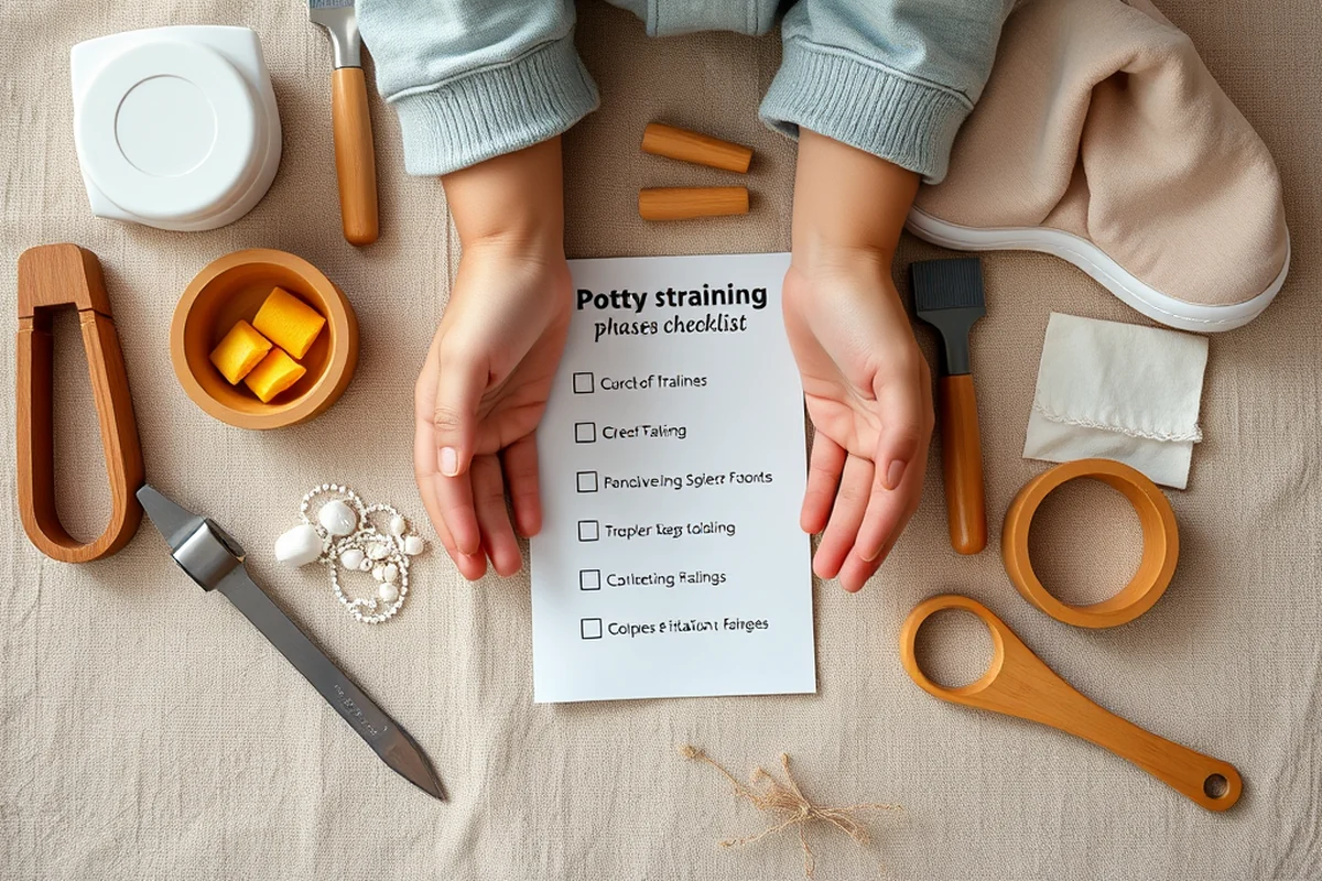 potty training troubleshooting phases checklist — Potty Training Troubleshooting Phases Checklist (the finished result)