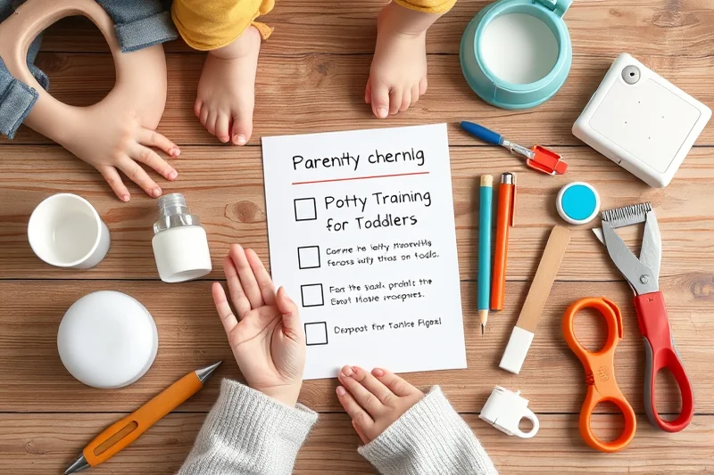 potty training for toddlers checklist — Potty Training For Toddlers Checklist (the finished result)