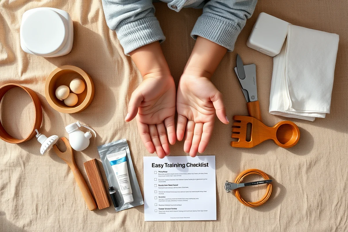 easy potty training checklists — Easy Potty Training Checklists (the finished result)