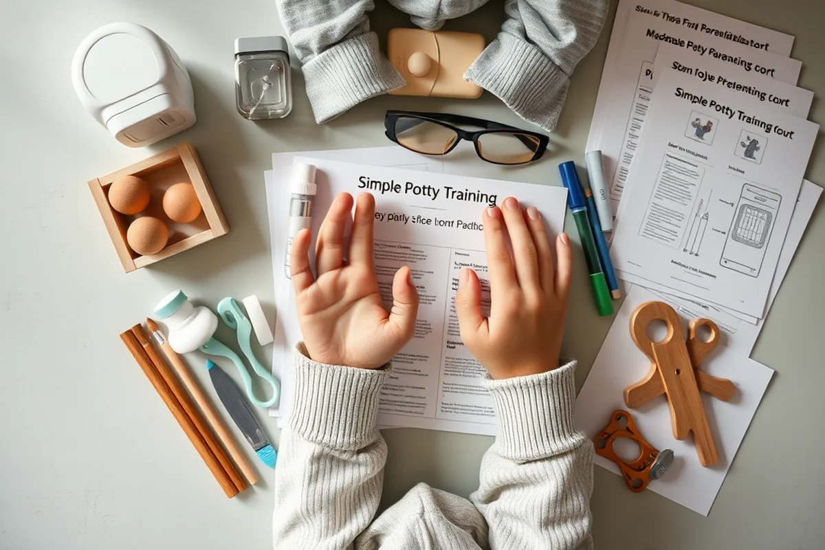 simple potty training printables — Simple Potty Training Printables (the finished result)